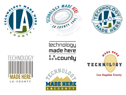LA Tech multiple logos